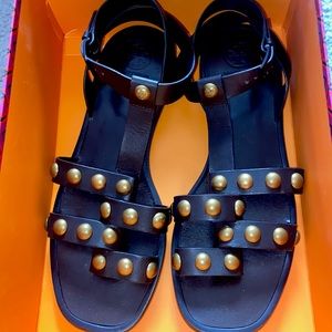 Tory Burch Blythe Gladiator Sandal Leather Size8.5